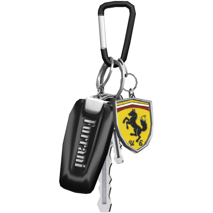 Luxury Black Car Keys Chain
