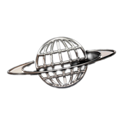 TB PNG Chrome Saturn World Logo Y2K Gothic Scene Roblox decal