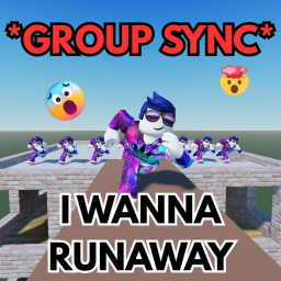 I WANNA RUN AWAY! [GROUP SYNC DANCING]