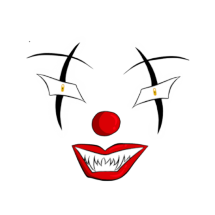 Creepy Clown Roblox decal