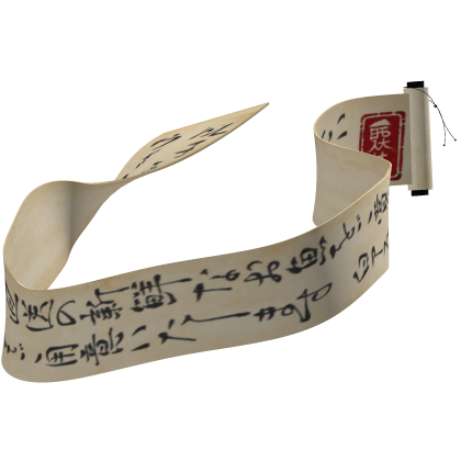 Japanese Scroll Blindfold