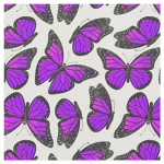 the purple butterflies