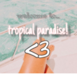 tropical paradise! <3