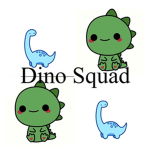 The Blue and Green Dino