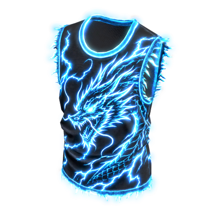 ⚡ Thunder Dragon Vest GLOWING EMISSIVE