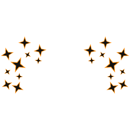 Cartoony Orange Diamond Aura Roblox item
