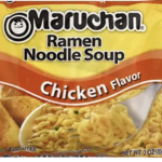 Ramen noodle soup for lunch