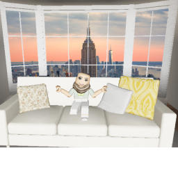 Sitting on a couch [With greenscreen]