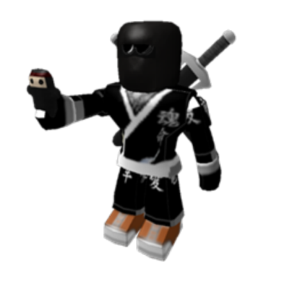 TrevmVortex Black Ninja Roblox decal