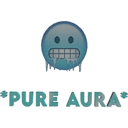 Pure Aura text Roblox item