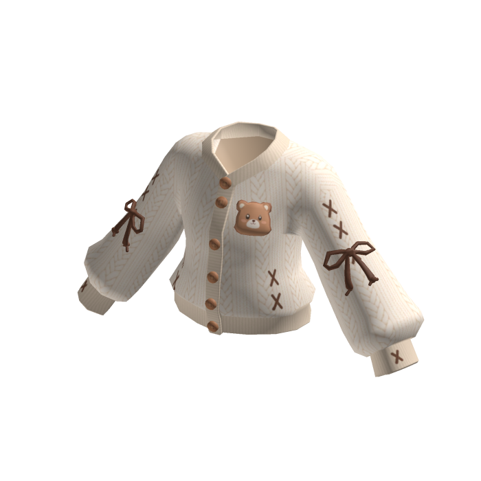 Cardigan Teddy Bear
