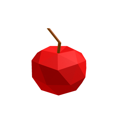 Low Poly Apple