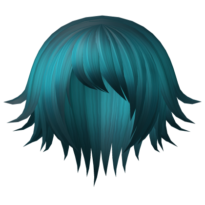 goth vampire bob hair dark teal