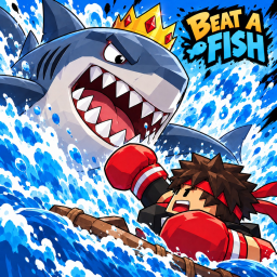 [🦈 MEGALODON + FREE REROLLS] Beat a Fish