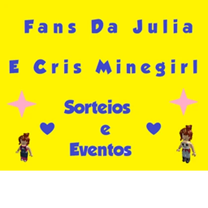 Fans Da Julia e Cris Minegirl <3 Roblox group icon