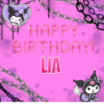 Happy birthday Lia!