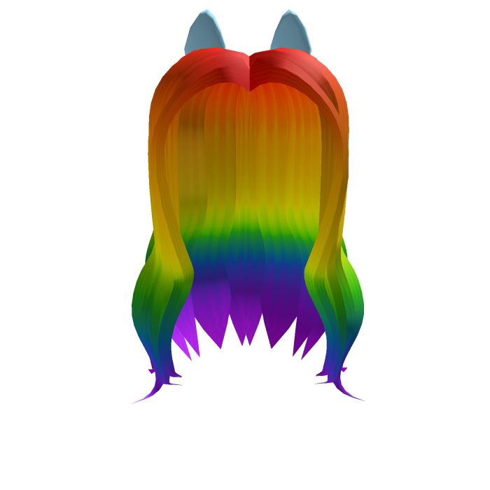 🌈 Cute Rainbow Dash Hair