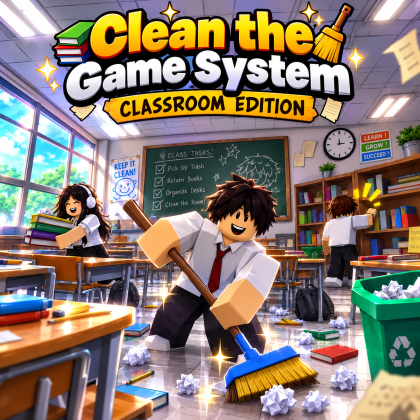 🧹 "Clean the" Game System Classroom Edition