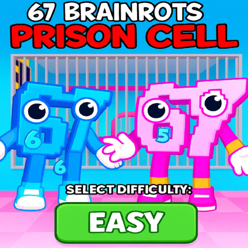 67 PRISON RUN!! TEAM WORK! OBBY! ) 