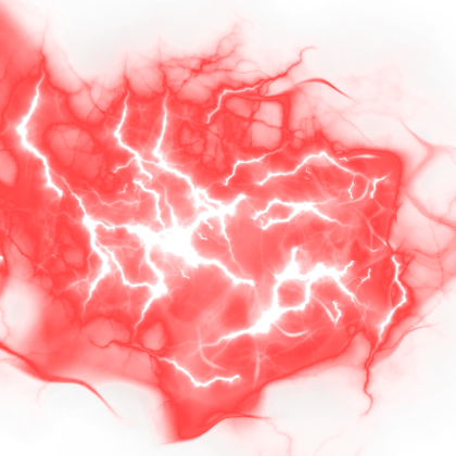 Pink Lightning Particle
