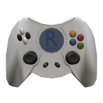 White Retro Controller