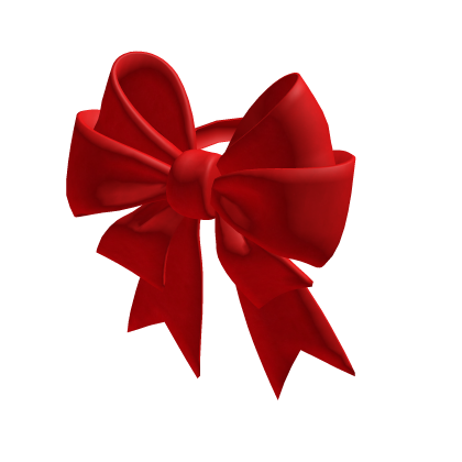 Red Ribbon Bow (for Korblox)