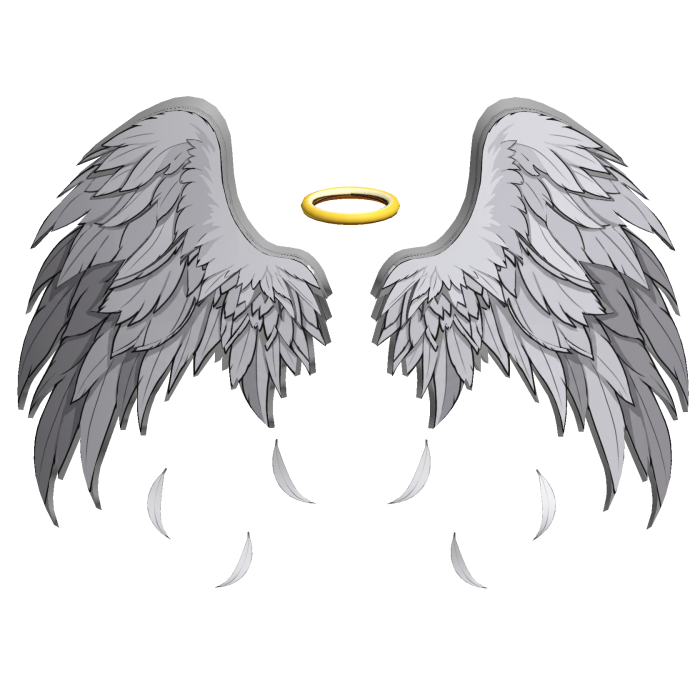 Epic Wings with Halo - Angel Look