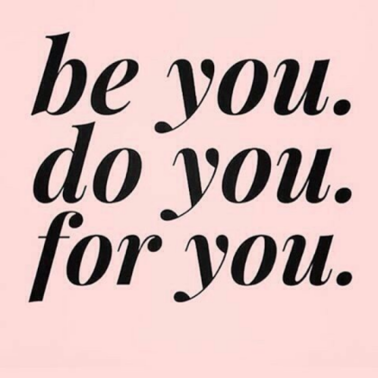pastel "be you, do you, for you"  Roblox decal