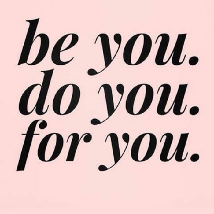 pastel "be you, do you, for you"  Roblox decal