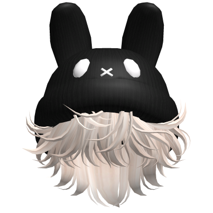 Moe Messy Boy Hair W/ Bunny Hat Beige