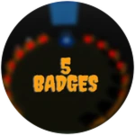 5 Badges