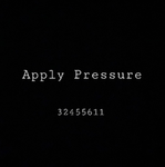 Applying Pressure