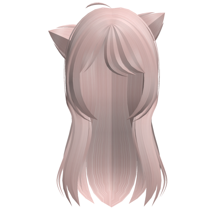 Cute Pink Kitty Kemono Ear Hairs