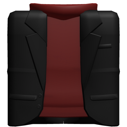 Red Turtleneck with Black Suit