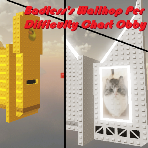 Badless' Wallhop Per Difficulty Chart Obby
