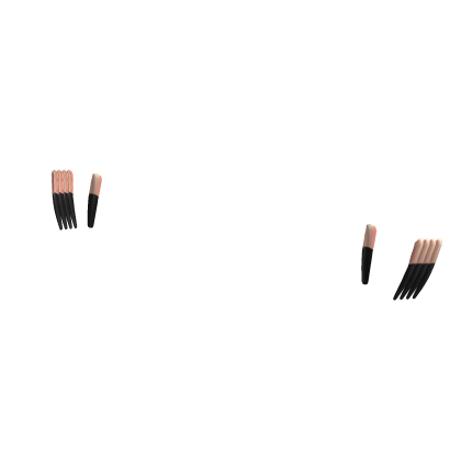 💅French Tip Nails - Black thumbnail