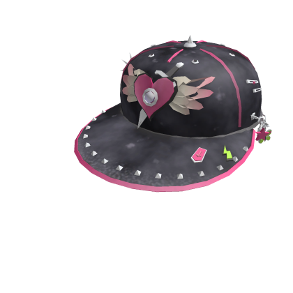 Grave Bloom Y2K Fitted Cap