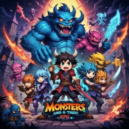 monsters and thiefs rpg game 2.0 👀 icon