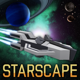 Spaceship simulator star scape
