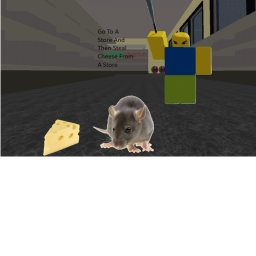 Become A Rat And Then Steal Cheese From A Store