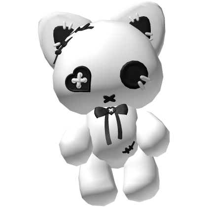 . ‿ ♡ such a cute stitched kitty waist plush