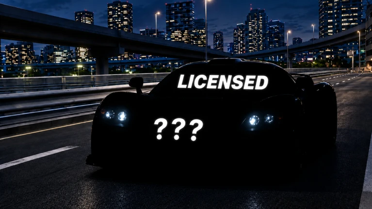 LICENSED CAR!