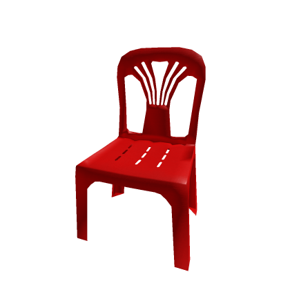 Red Plastic Chair
