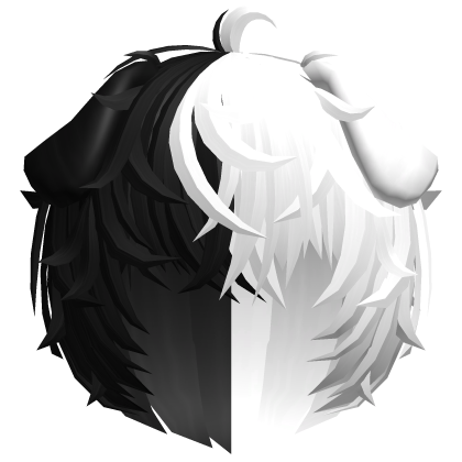 🦴 cute black&white puppy boy messy kawaii wavy
