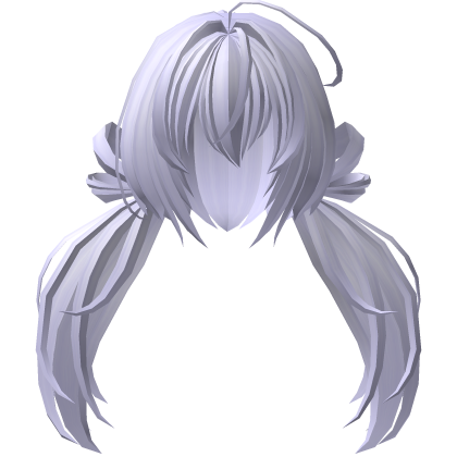 moe pigtails with hair vents in purple
