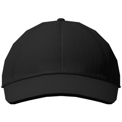 [PBR] Black Classic Cap Roblox item
