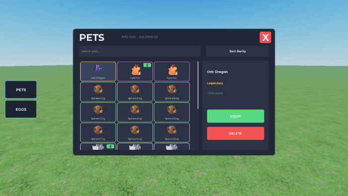 Pet Hatching & Equip System preview 2