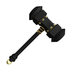Black & Gold Hammer