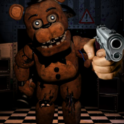 freddy fazbear approaches you slowly