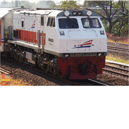 (New map) Train Api Indonesia